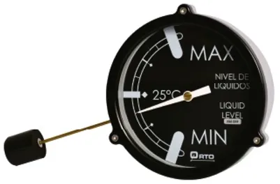 Indicador de Nivel Magnético con 2 Contactos