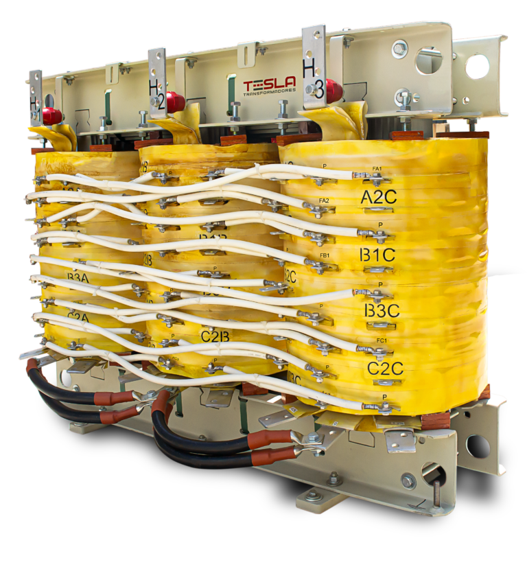 Transformador tipo convertidor de 54 pulsos