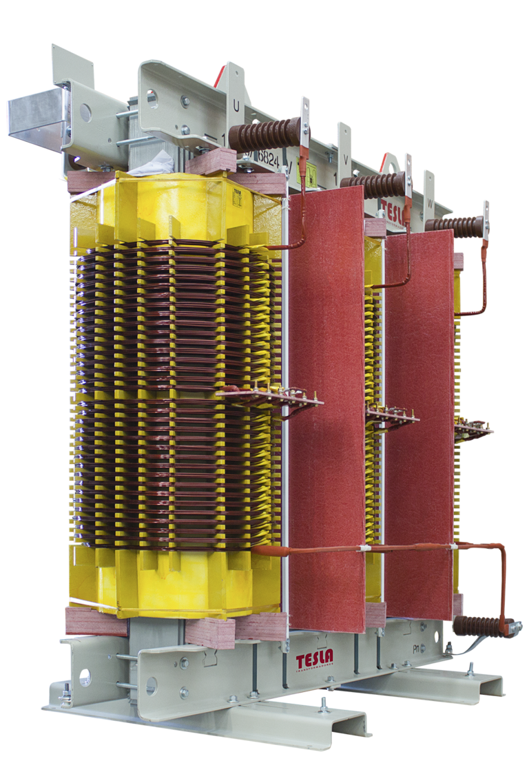 transformador tipo seco abierto 1000 KVA serie 34.51.1 KV