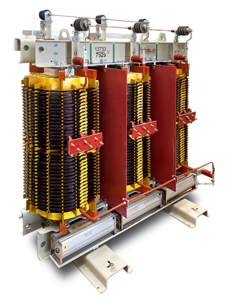 transformador tipo seco abierto clase H 1250 kVA serie 5-15 kV-2