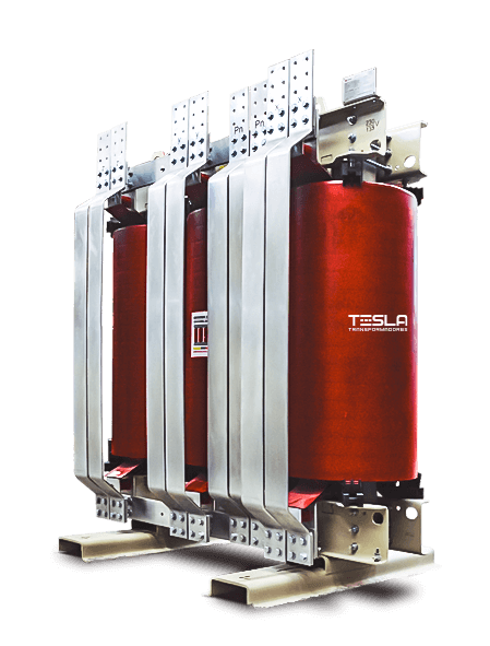 transformador tipo seco encapsulado clase F 2000 KVA serie 15-1.1 kV