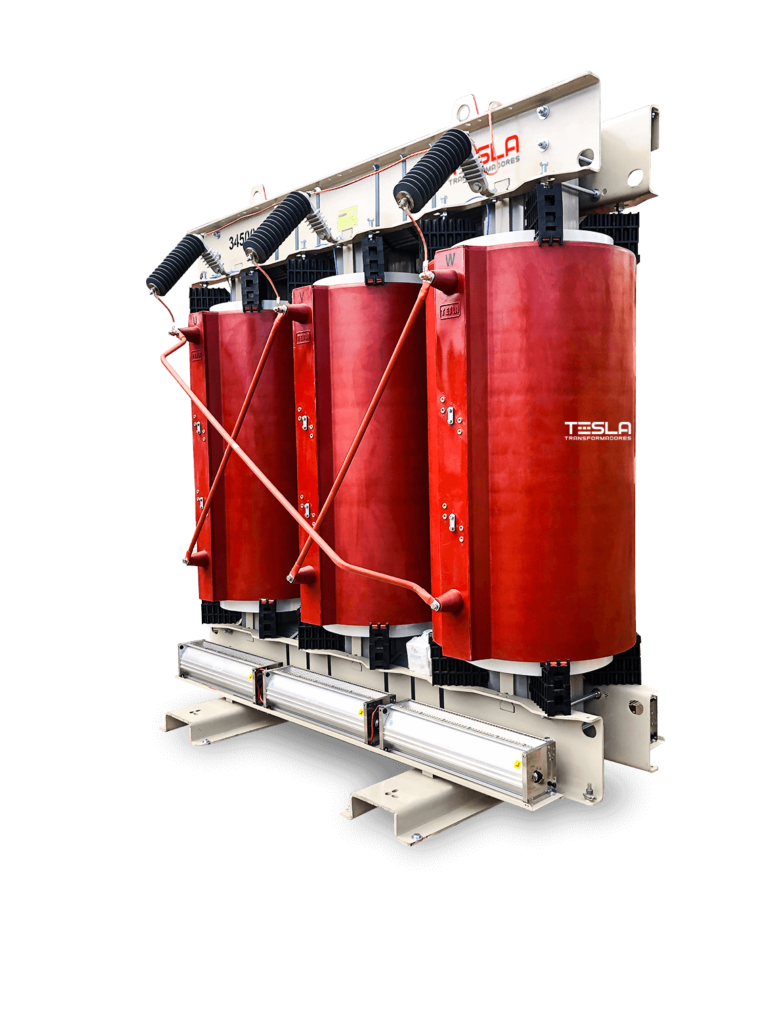 transformador tipo seco encapsulado clase F 2500 kVA serie 34.5-1.1 kV