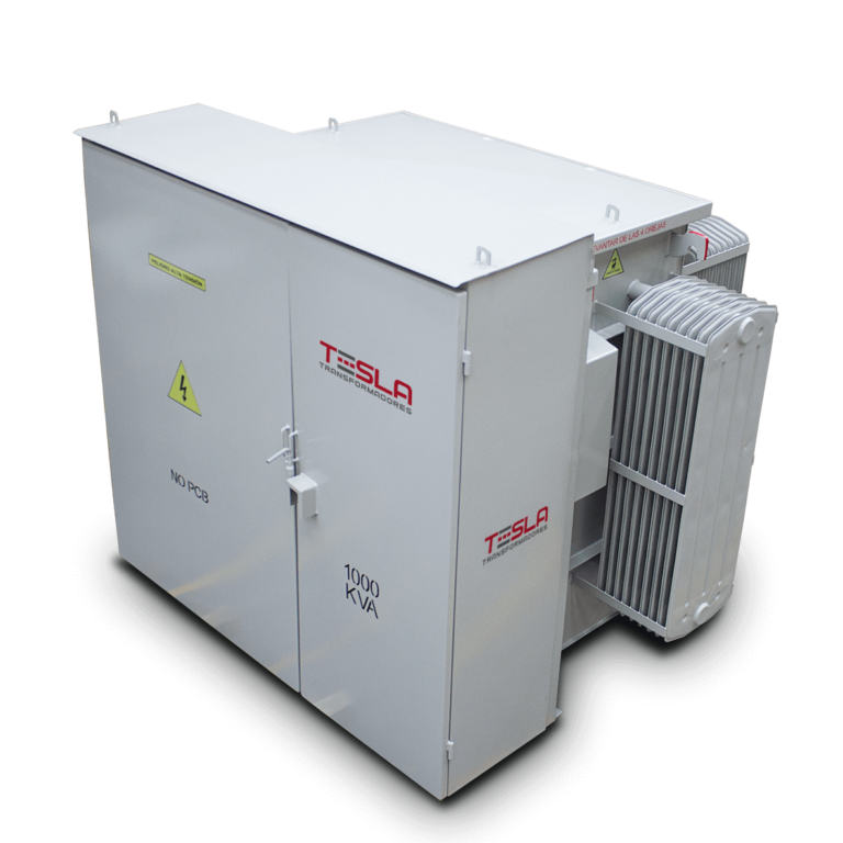 Transformador tipo pedestal 1000 kVA serie 34,5 - 1,2 kV