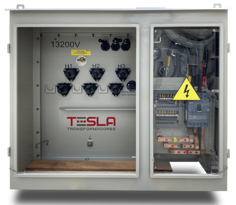 Transformador tipo pedestal 300 kVA serie 34,5 - 1,2 kV. accesorios especiales-2