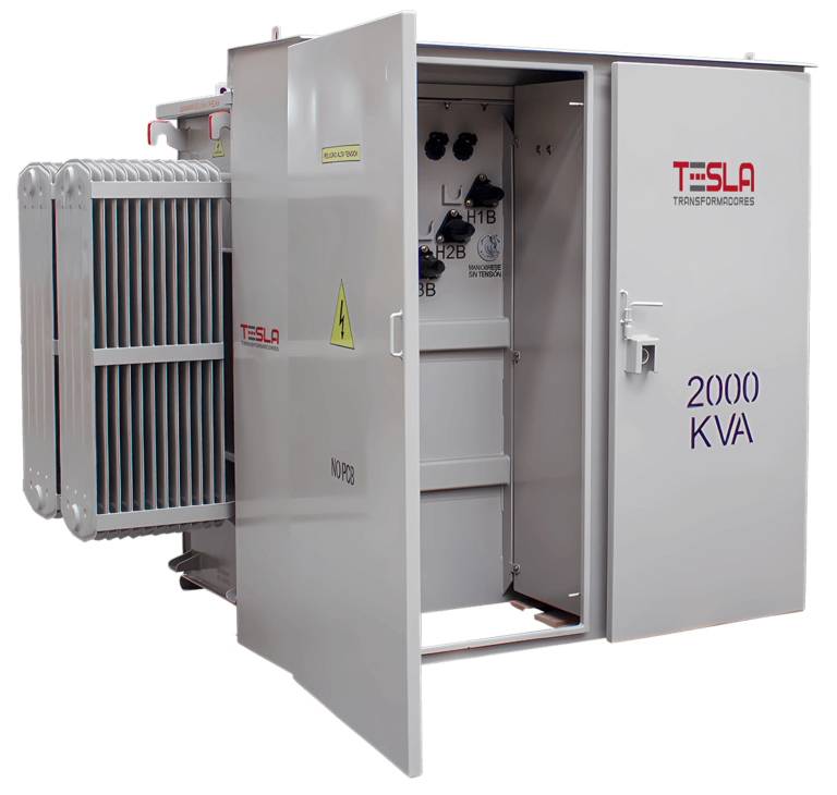 transformador tipo pedestal 2000 kVA serie 15-1.2 kV